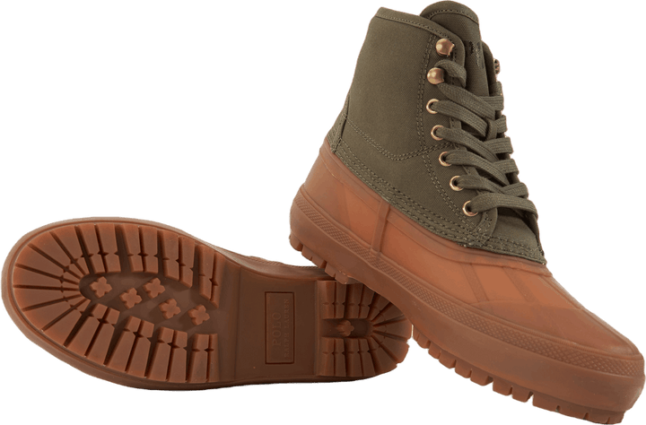 Claus Schnürstiefel-mid Cut Boo Defender Grün