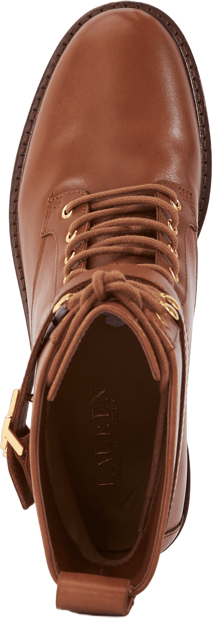 Stivale Eldridge in pelle brunita Deep Saddle Tan