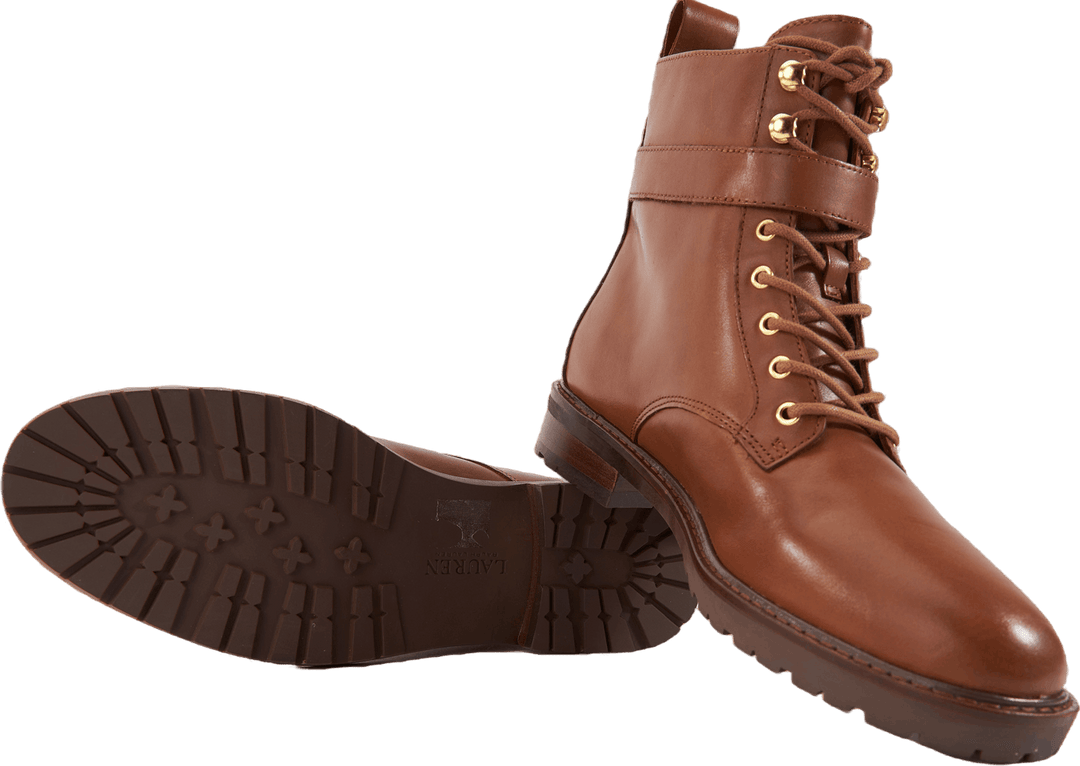 Stivale Eldridge in pelle brunita Deep Saddle Tan
