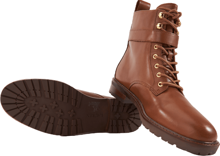 Stivale Eldridge in pelle brunita Deep Saddle Tan