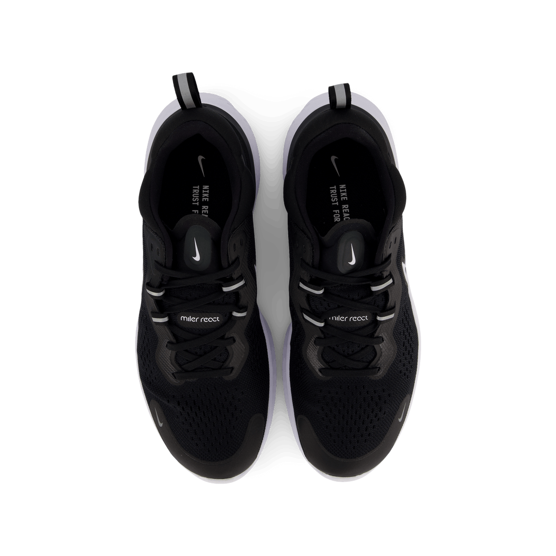 Nike React Miler 2 Schwarz/Rauchgrau/Weiß