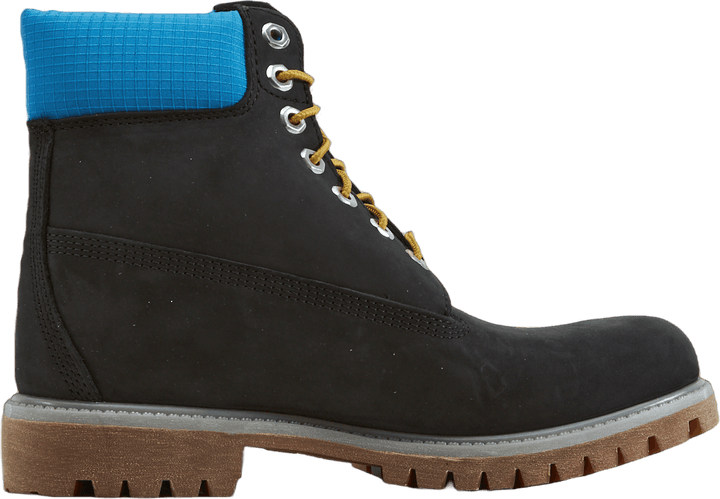 6" Prem Bt Wp Blk/blu Black