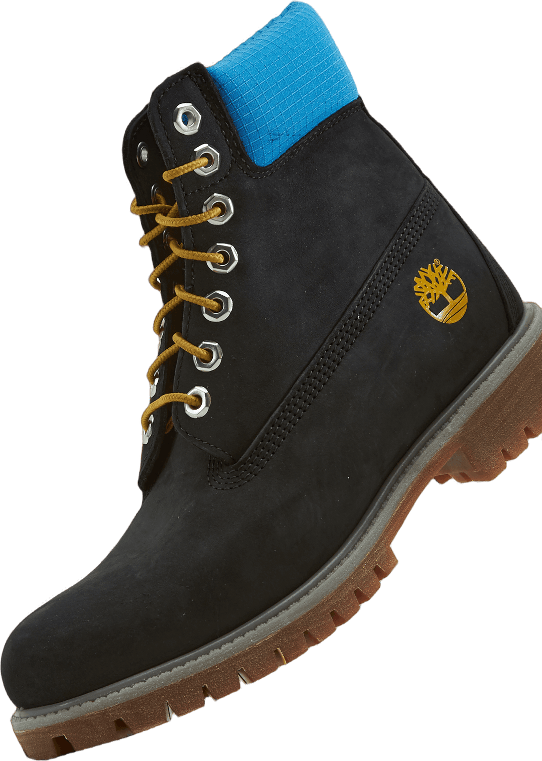 6" Prem Bt Wp Blk/blu Black