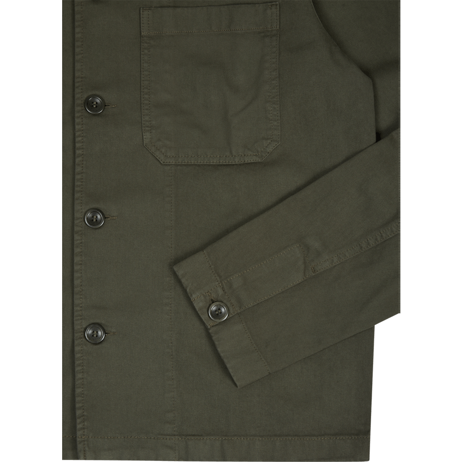 Tyge Broken Twill Beech Green