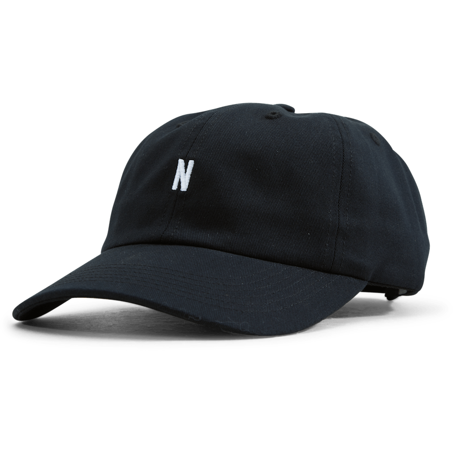 Twill Sports Cap Black