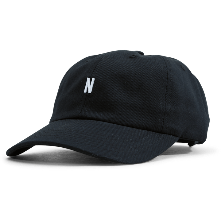 Twill Sports Cap Black