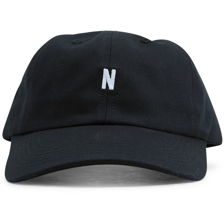 Twill Sports Cap Black