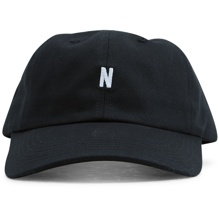 Twill Sports Cap Black