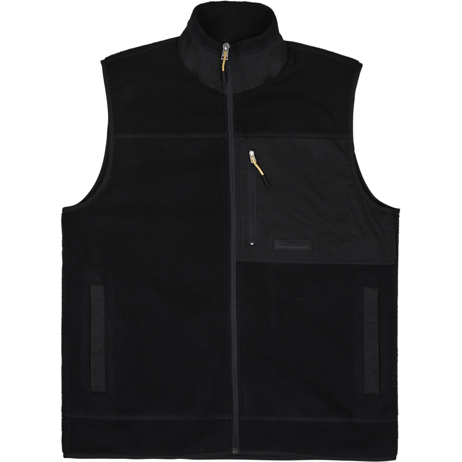 Frederik Fleece Gilet Dark Navy