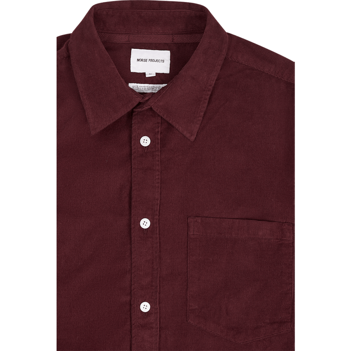 Osvald Corduroy Burgundy