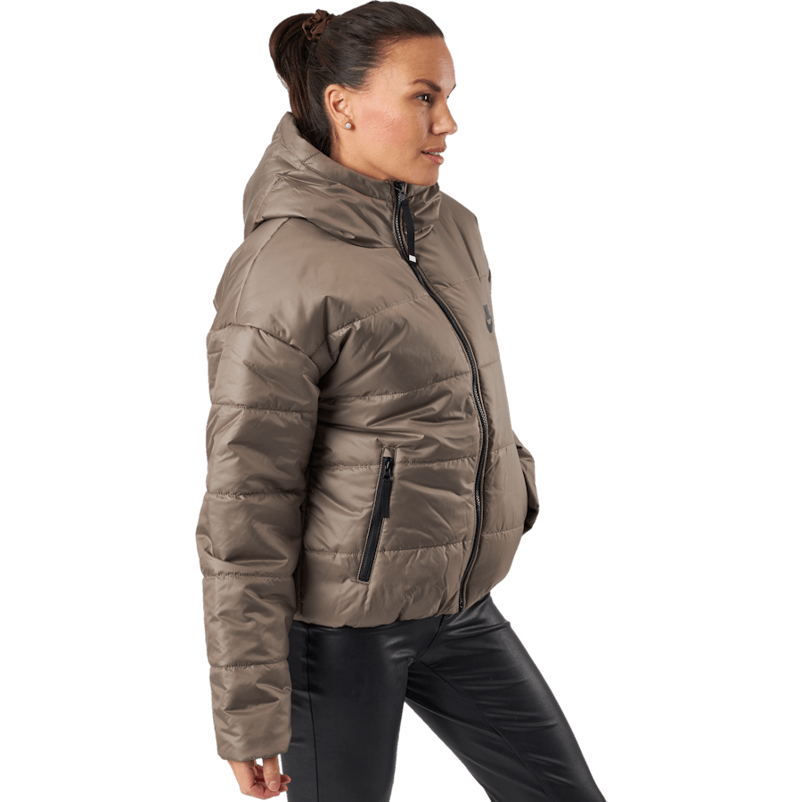 W Nsw Syn Tf Rpl Hd Jkt Olive Grey/black/black