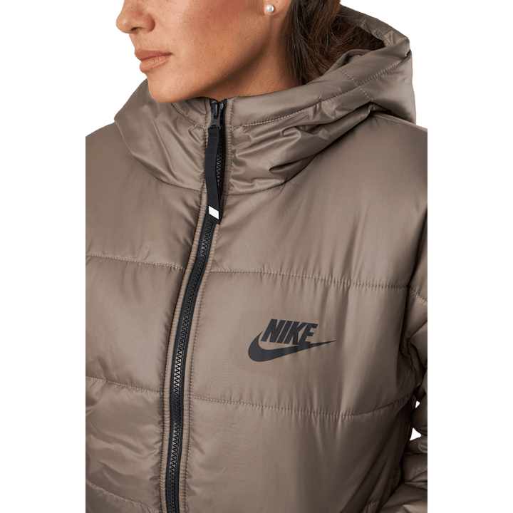 W Nsw Syn Tf Rpl Hd Jkt Olive Grey/black/black