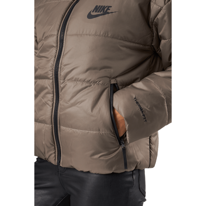 W Nsw Syn Tf Rpl Hd Jkt Olive Grey/black/black