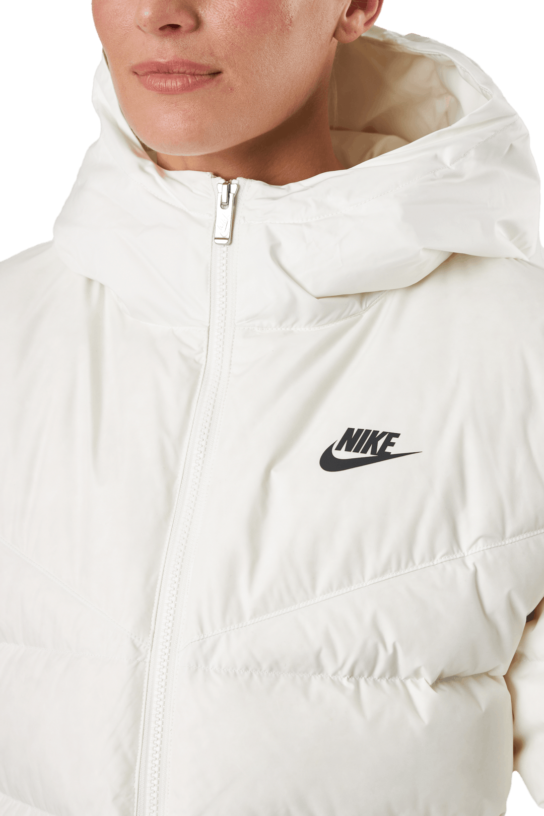 Nike Sportswear Storm-FIT Windrunner Daunenparka für Damen Weiß
