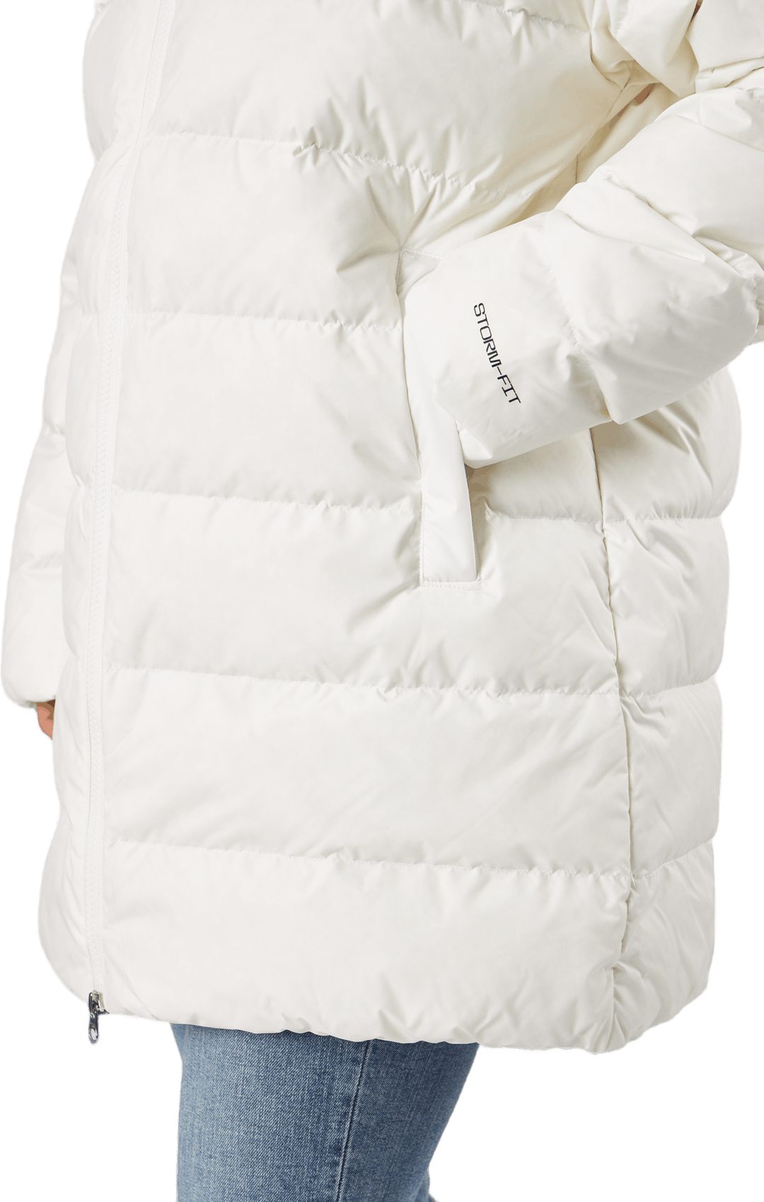 Nike Sportswear Storm-FIT Windrunner Daunenparka für Damen Weiß