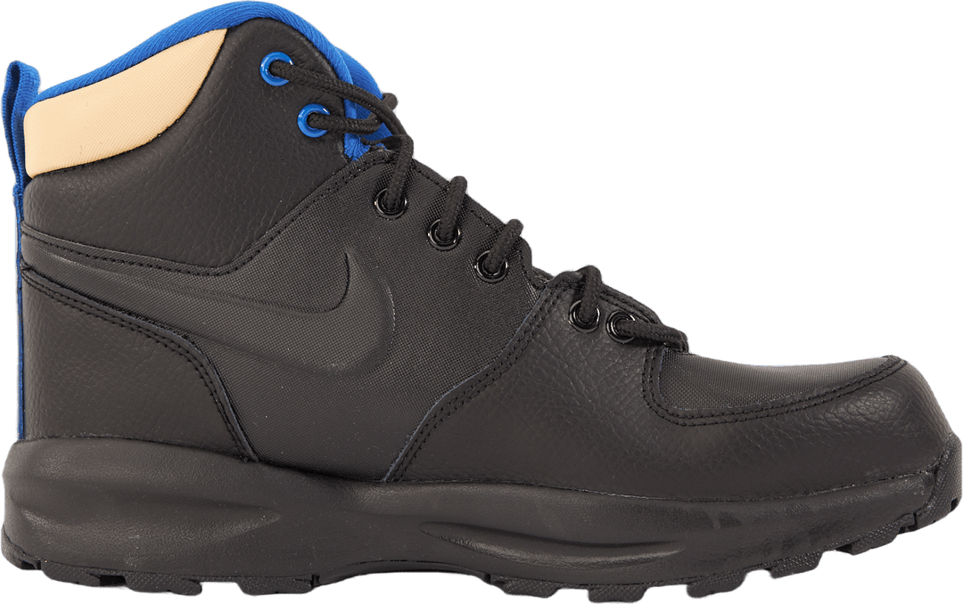 Nike Manoa Ltr Isojen lasten saappaat Musta/musta-seesam-peli Royal