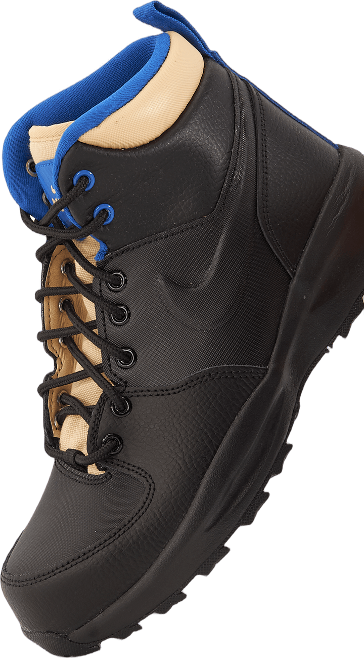 Nike Manoa Ltr Isojen lasten saappaat Musta/musta-seesam-peli Royal