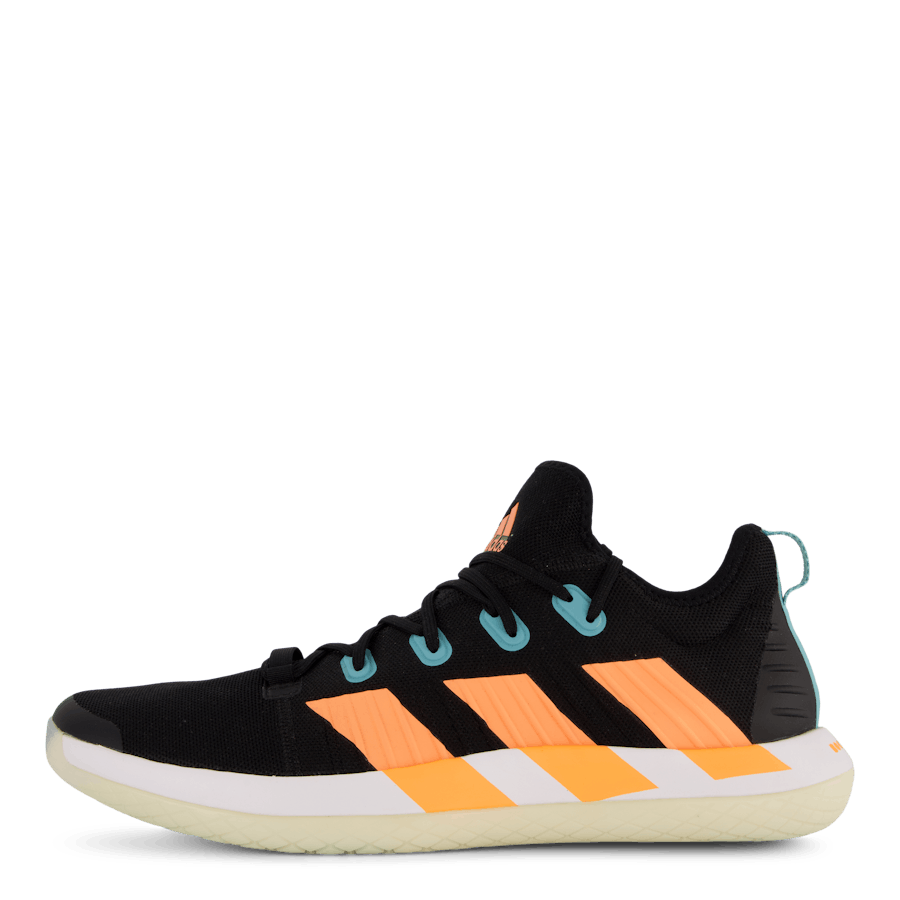Zapatillas Balonmano Stabil Next Gen Negro / Naranja / Gris