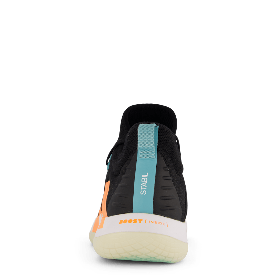 Zapatillas Balonmano Stabil Next Gen Negro / Naranja / Gris