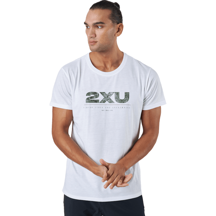 T-shirt Contender blanc/trailscape