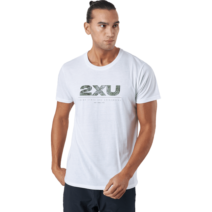 T-shirt Contender blanc/trailscape