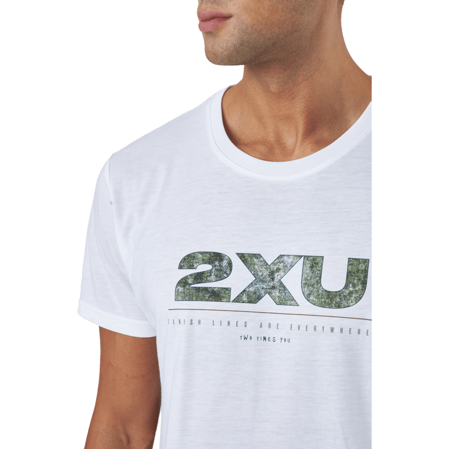 T-shirt Contender blanc/trailscape