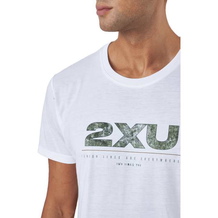 T-shirt Contender blanc/trailscape