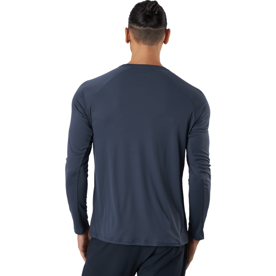 Aero L/s India Ink/svart Reflekterande