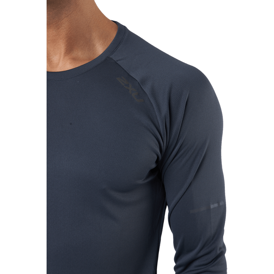 Aero L/s India Ink/svart Reflekterande