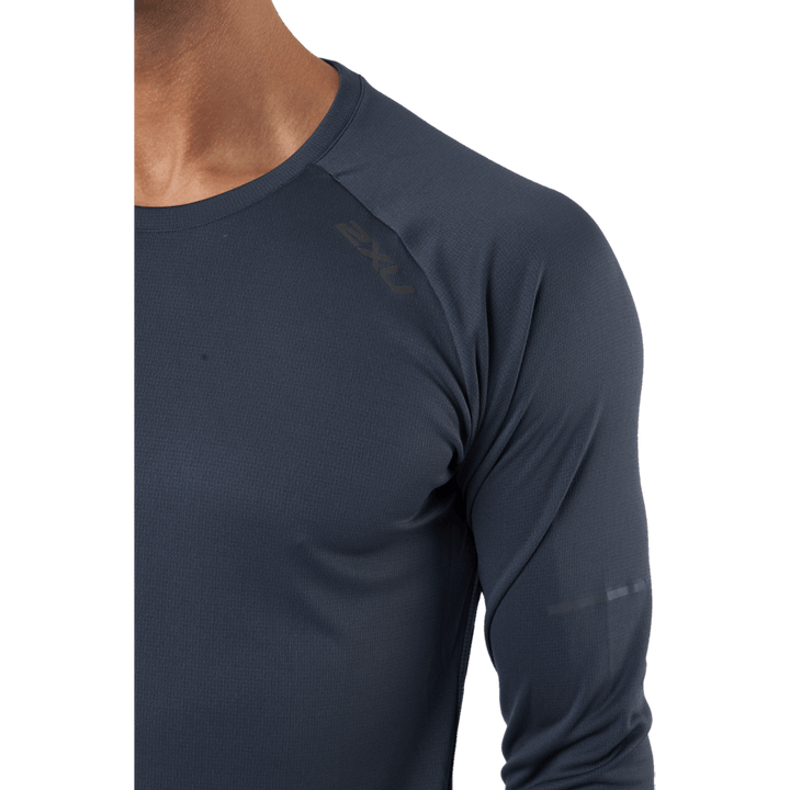 Aero L/s India Ink/svart Reflekterande