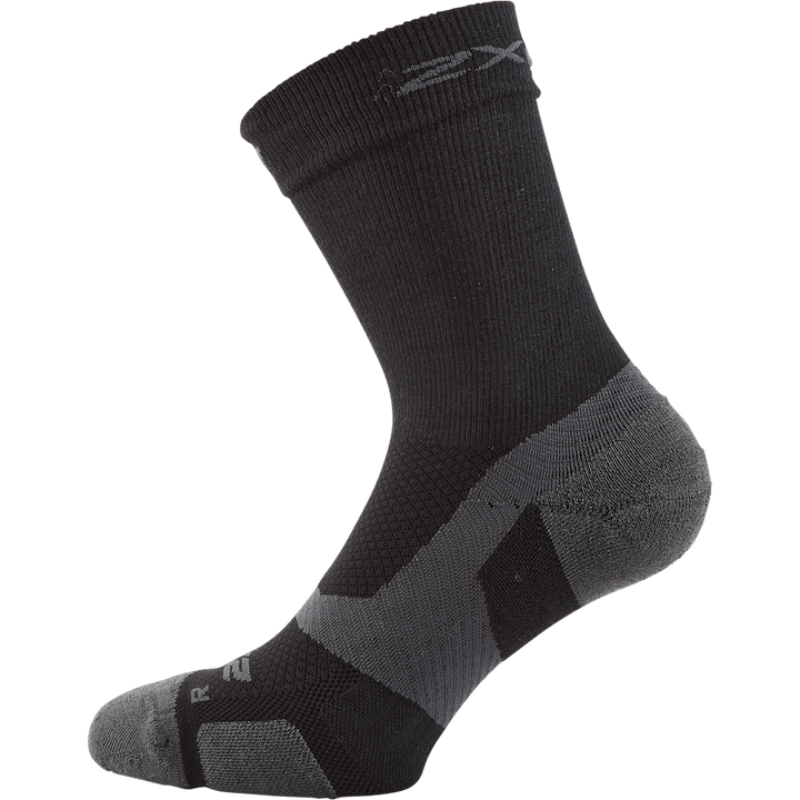 Vectr Merino L.cush Crew Sock Black/titanium