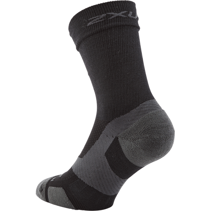 Vectr Merino L.cush Crew Sock Black/titanium