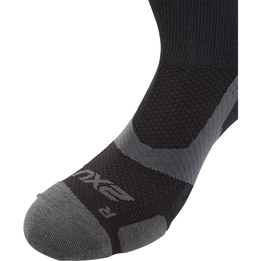 Vectr Merino L.cush Crew Sock Black/titanium