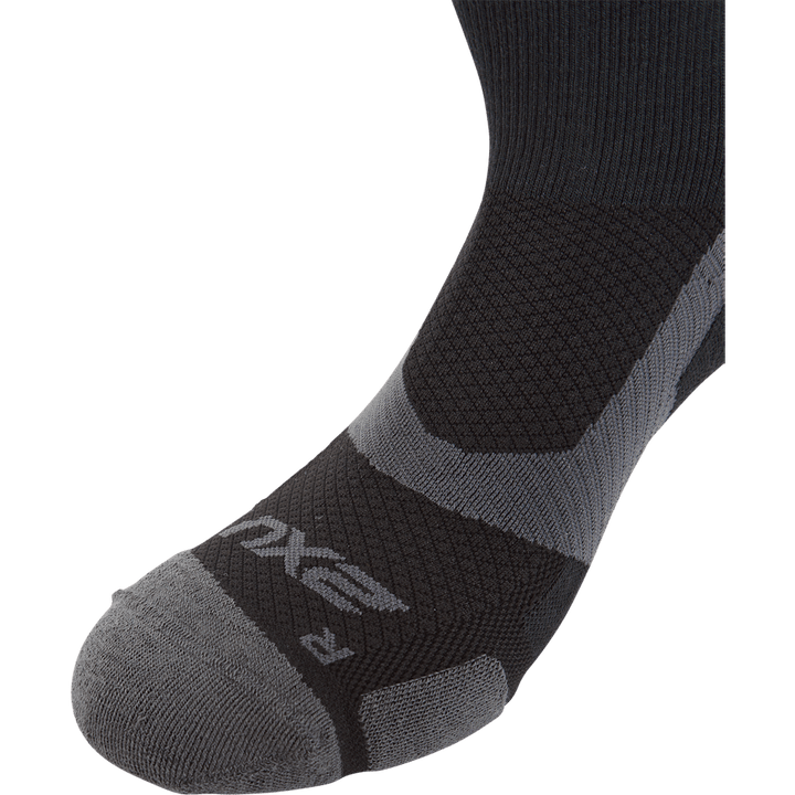 Vectr Merino L.cush Crew Sock Black/titanium