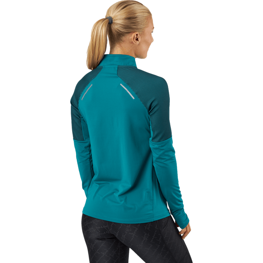 Light Speed 1/2 Zip Jade/silver Reflective
