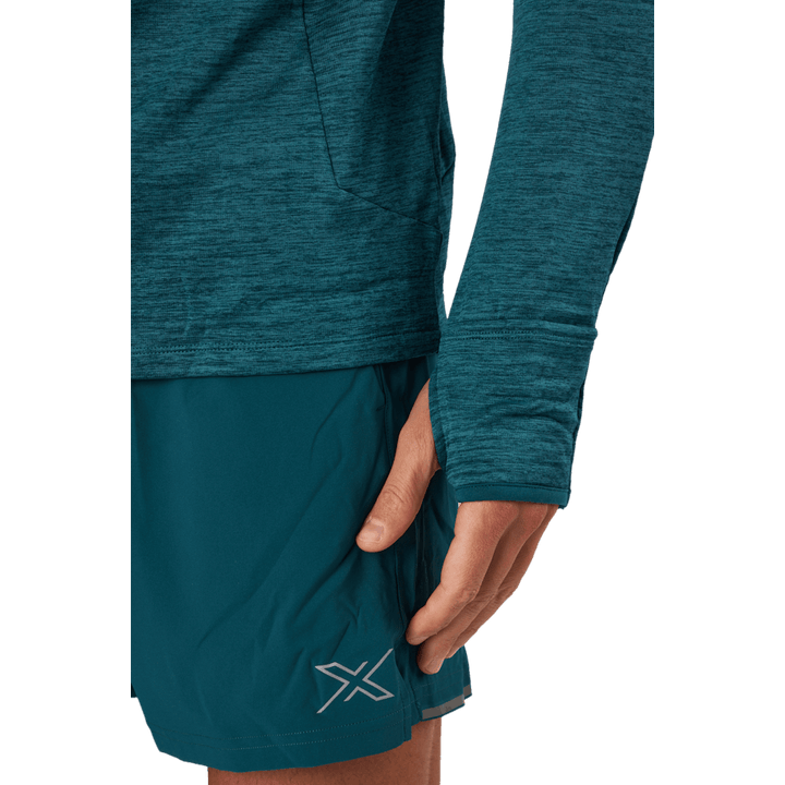 Ignition 1/4 Zip Deep Jade/silver Reflective