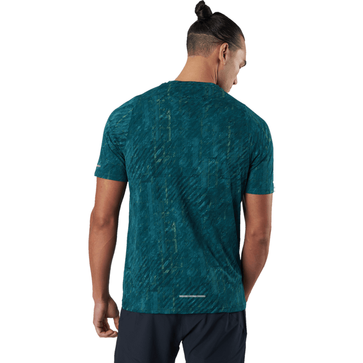 Light Speed Tee Glitch Check/silver Reflective