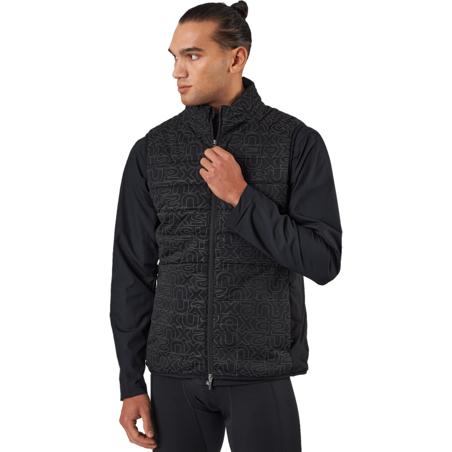 Gilet isolant Ignition noir/monogramme abstrait