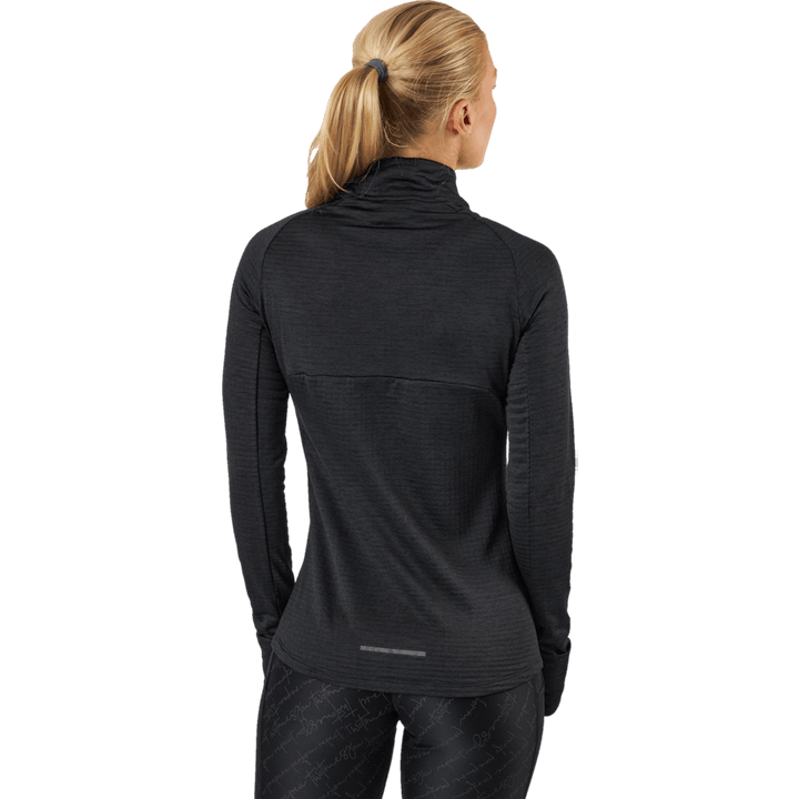 Ignition 1/4 Zip Black/ Black Reflective