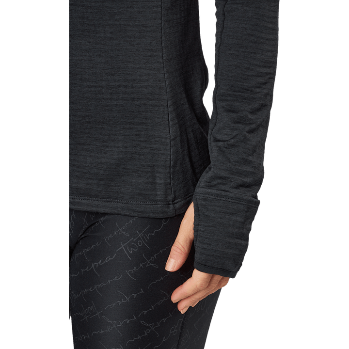 Ignition 1/4 Zip Black/ Black Reflective