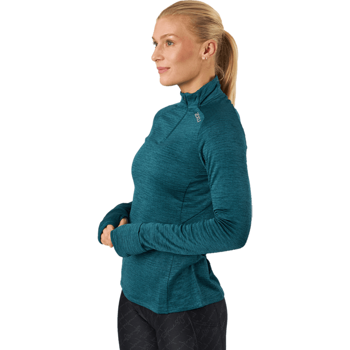 Ignition 1/4 Zip Deep Jade/silver Reflective