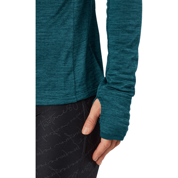 Ignition 1/4 Zip Deep Jade/silver Reflective