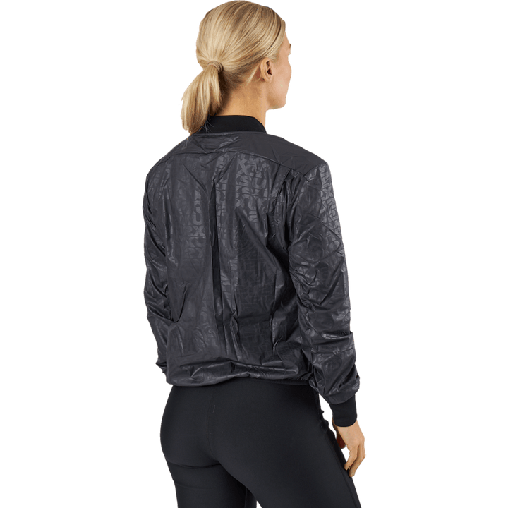Motion Bomber Jacket Embossed Monogram/white