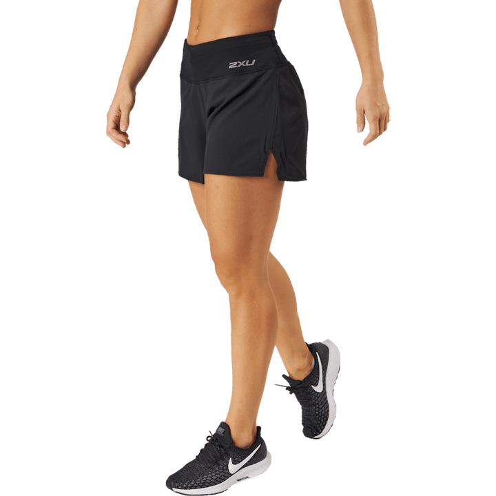 Aero 5 Inch Shorts Black/silver Reflective