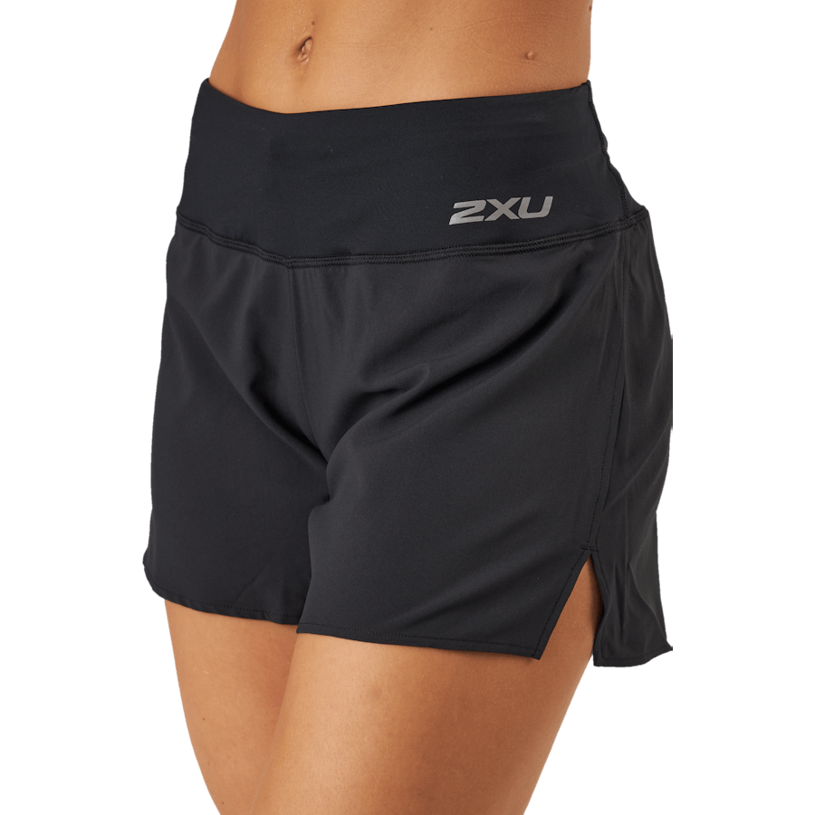 Aero 5 Inch Shorts Black/silver Reflective