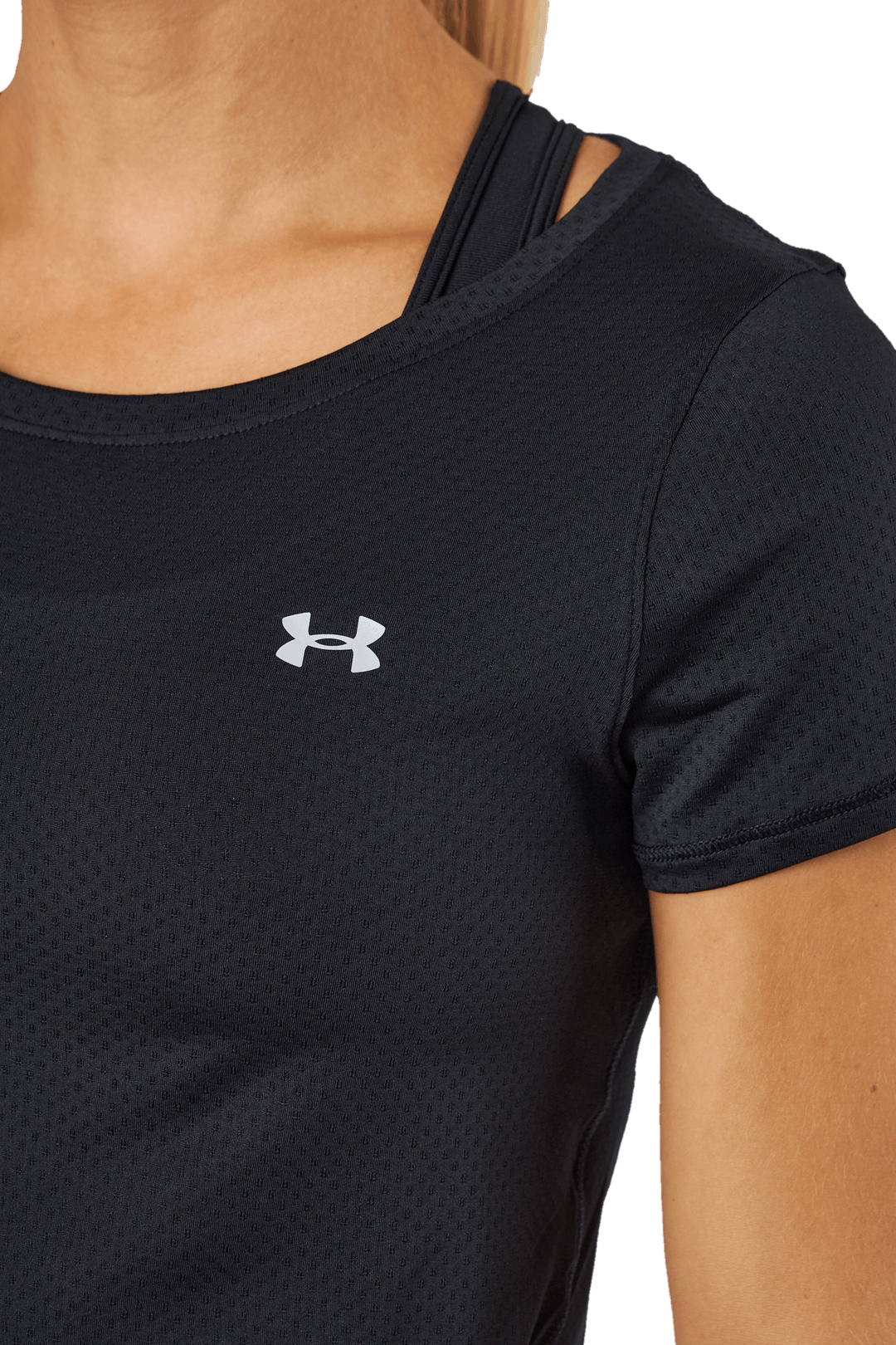 Ua Hg Armour Ss Noir / / Argent Métallique