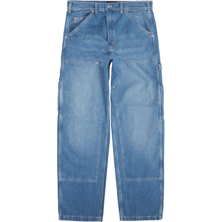 Double Knee Pant Vintage Stonewash Denim