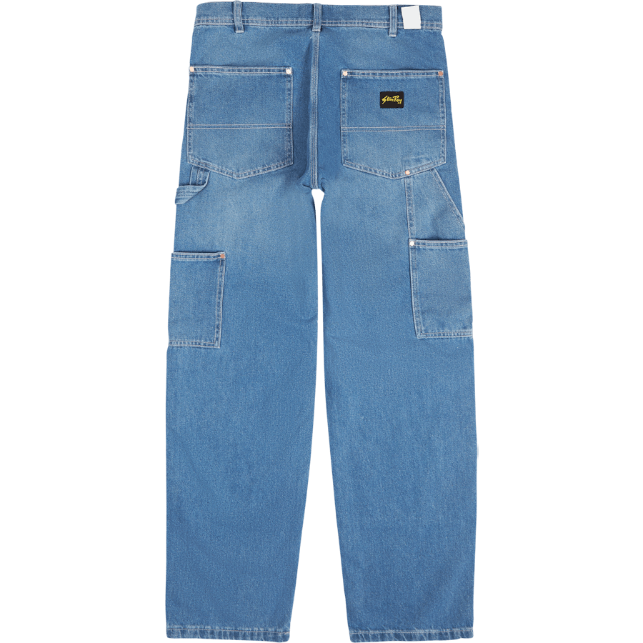 Double Knee Pant Vintage Stonewash Denim