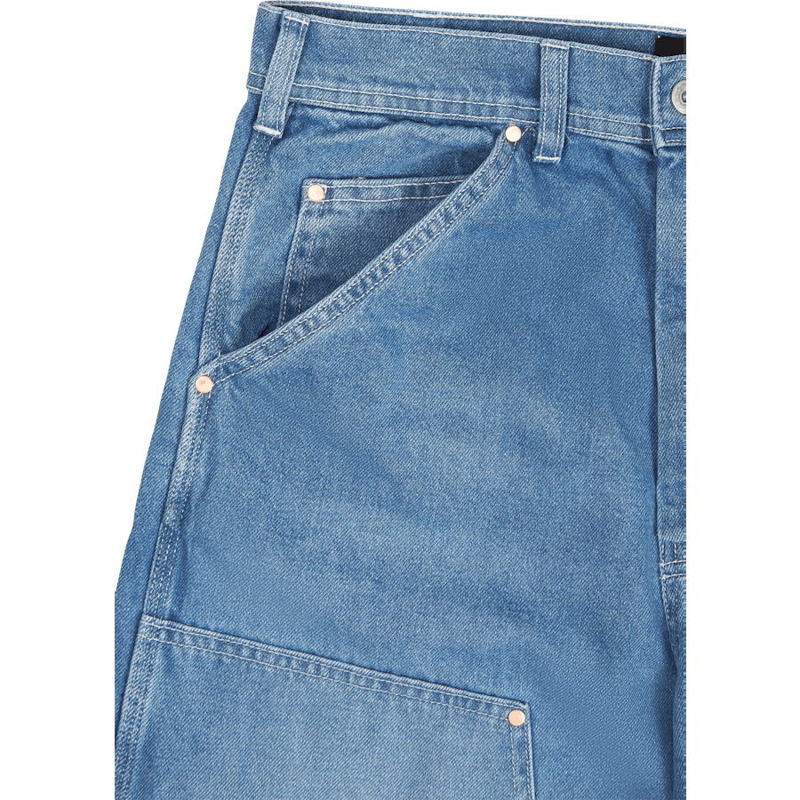 Double Knee Pant Vintage Stonewash Denim
