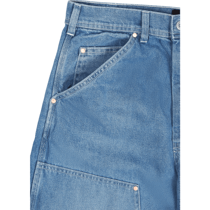 Double Knee Pant Vintage Stonewash Denim